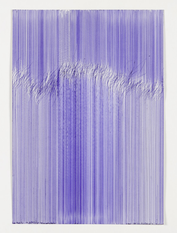 Fernando de Brito NAMES INGEBORG BACHMANN 2015 Kugelschreiber auf Karton 841 x 594 cm