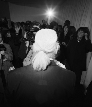 VolkerHinz Karl.Lagerfeld.back.1998 Kopie