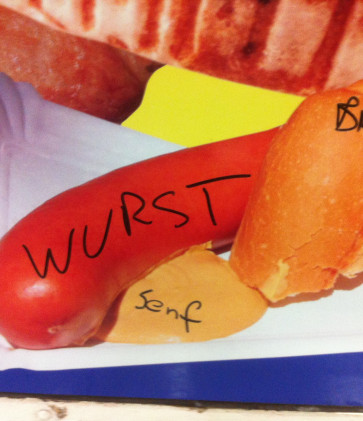 wurst broet...